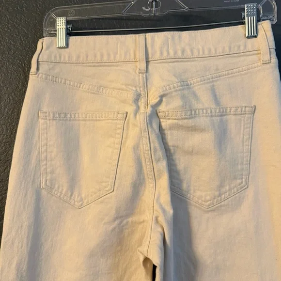 AYR • The Secret sauce high rise straight leg jeans ecru cream - 27 short - Picture 4 of 7